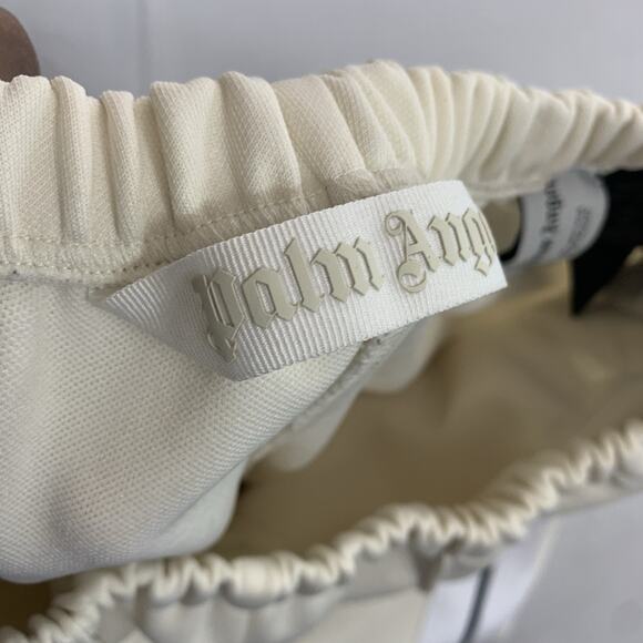 PALM ANGELS White Leopard V Colorblock Jogger Track Pants Adult Size XS - Picture 5 of 12